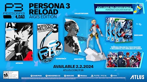 Edição de Colecionador Persona 3 Reload