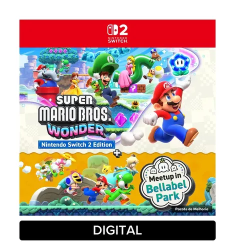 DLC Mario Wonder + Vamos ao Parque Belabel para Switch 2