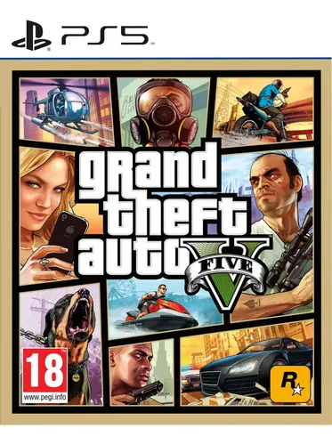 Grand Theft Auto V - Mídia Física
