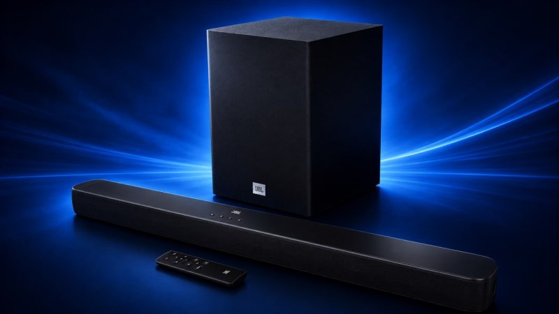 JBL Soundbar Cinema SB180 Bluetooth 2.1 Canais com Subwoofer Wireless