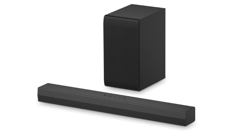 Soundbar LG 300W RMS 2.1 Canais Dolby Digital AI Sound Pro - S40T