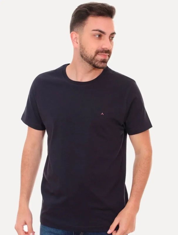 Camiseta Aramis Masculina Basic Azul Marinho