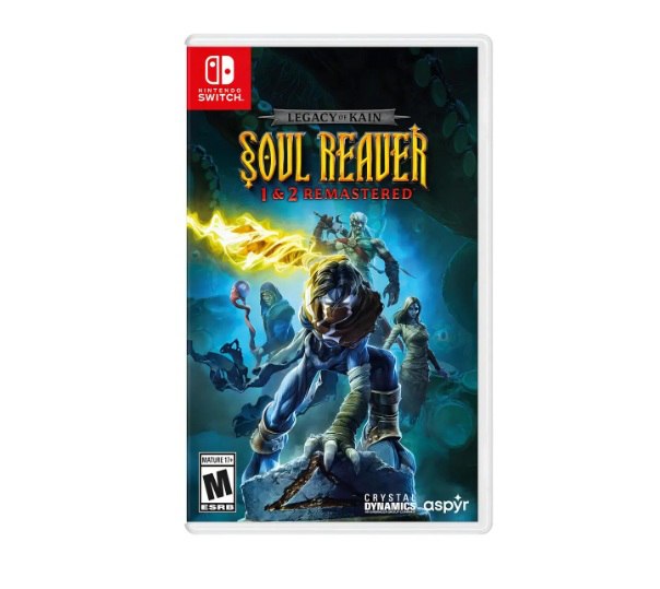 Jogo Legacy Of Kain Soul Reaver 1 And 2 Remastered, Mídia Física, Switch