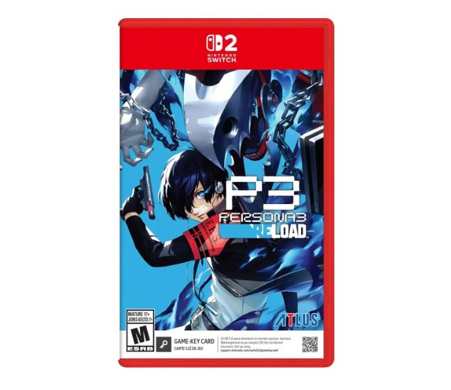 Jogo Persona 3 Reload, Mídia Física, Switch 2
