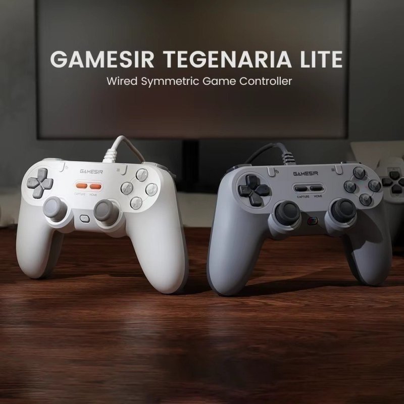 Controle Gamesir Tegenaria T3 Lite Com Fio Para Pc
