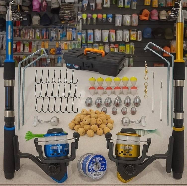 Kit Vara de Pesca Completa
