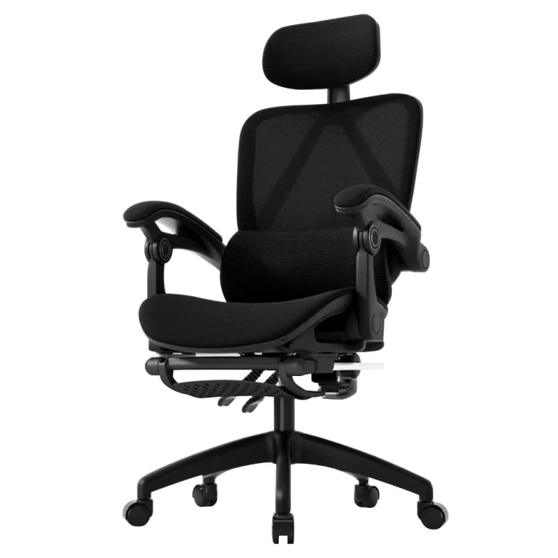 Cadeira Gamer Ergonômica Premium com Apoio Cabeça Ajustável e Malha Respirável