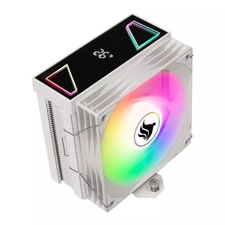 Cooler Para Processador Pichau Sage V3, ARGB, 120mm, Preto