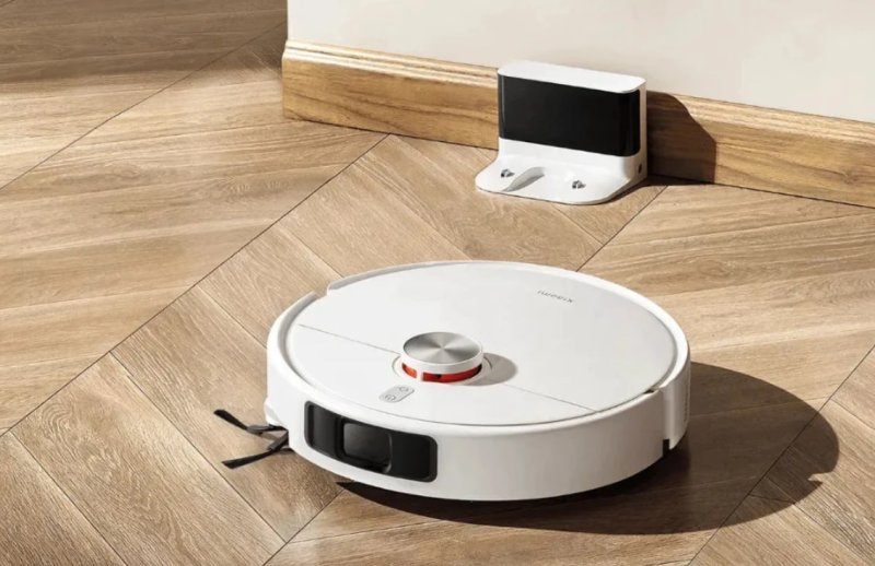 Robô Aspirador S40 Pro Branco Alexa E Google 127/220v Limpeza Automática