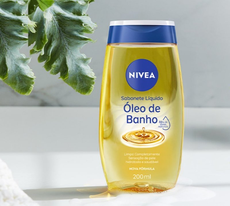 Sabonete Líquido Nivea Óleo de Banho 200ml