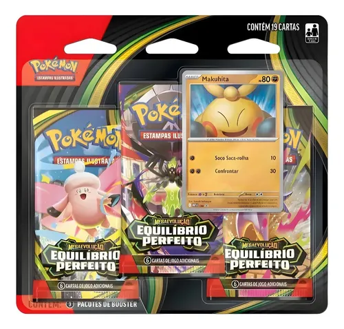 Pack de blisters Pokémon TCG Equilíbrio Perfeito