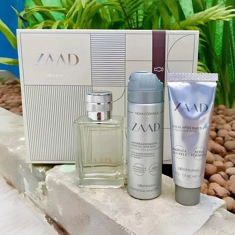 Kit Presente Zaad Boticário (3 Itens)