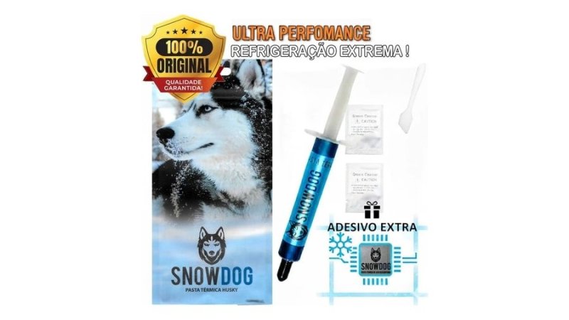 Pasta Térmica Snowdog Husky