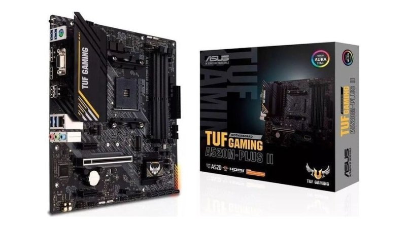 Placa Mãe Asus Tuf Gaming A520m-plus II