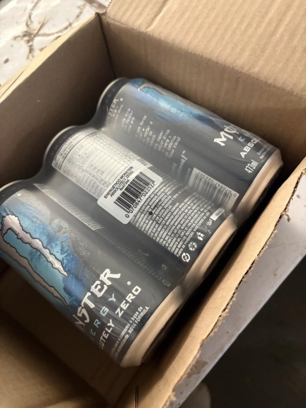 Pack de Monster Absolutely Zero LT 473ml - Unidade 6