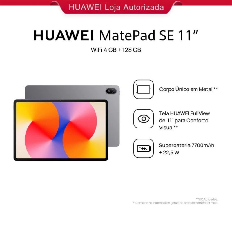 Tablet HUAWEI MatePad SE 11 4+128GB 7700 mAh