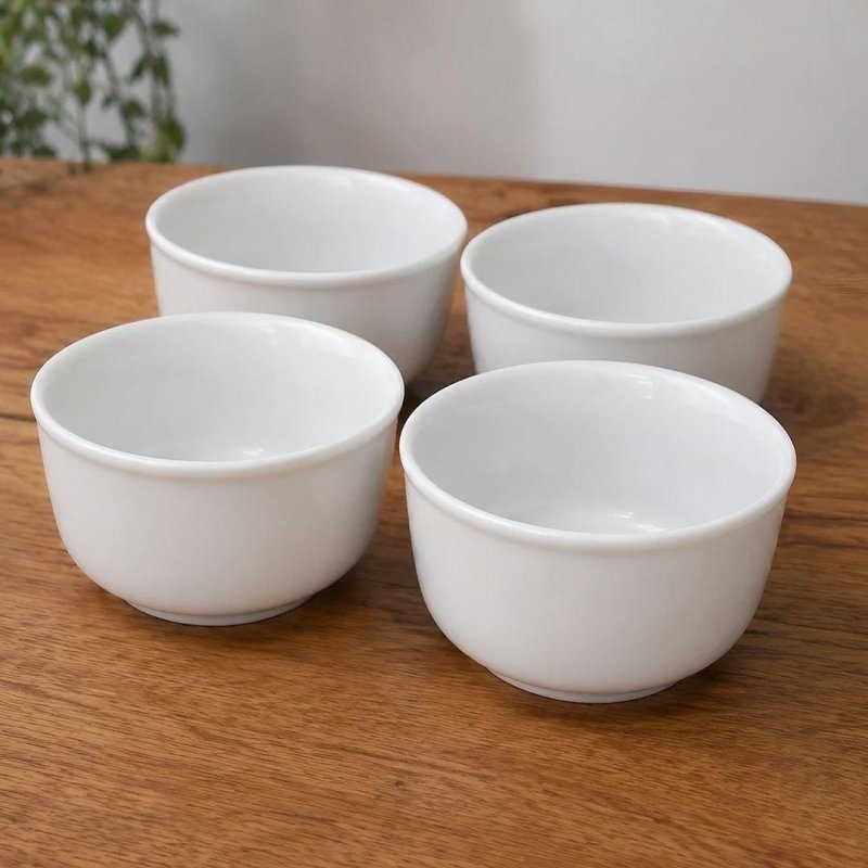 Kit com 6 Cumbuca Bowl Porcelana 470ml