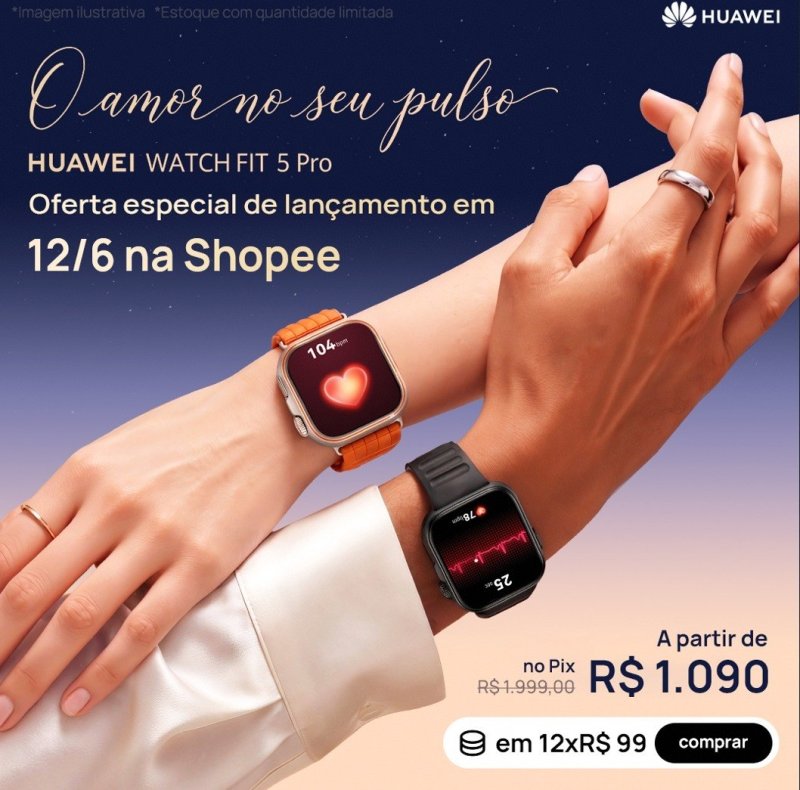 HUAWEI WATCH FIT 5 Pro Smartwatch