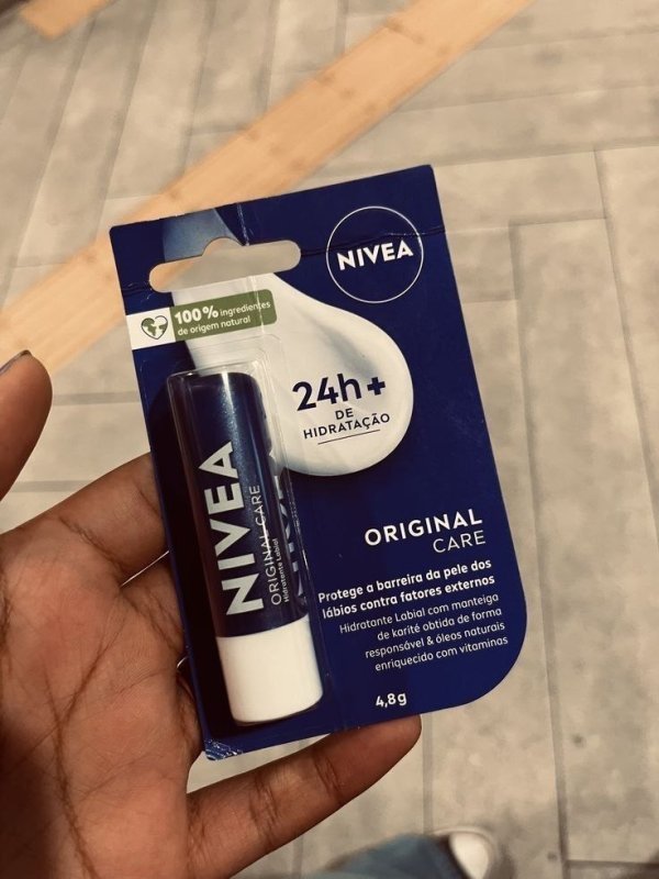 NIVEA Hidratante Labial, 4,8g