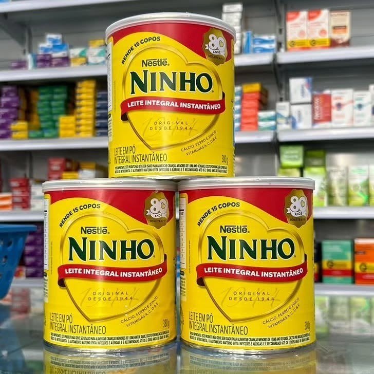 Leite em Pó Ninho Instantâneo Integral Lata 380g