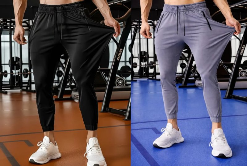 Calça Masculina Tactel Jogger Esportiva Slim