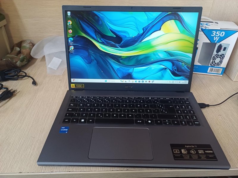 Notebook Acer Aspire Go 15 com Intel Core i5-13420H, 8GB DDR5, 256GB SSD