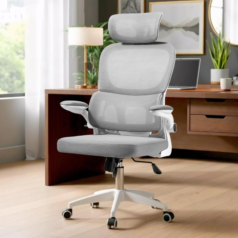 Cadeira Ergonômica FivDaily com Apoio de Cabeça e Lombar Ajustáveis