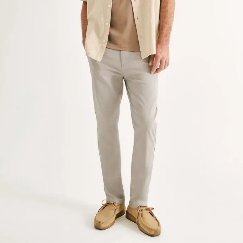 Calça Em Sarja Masculina Chino Hering