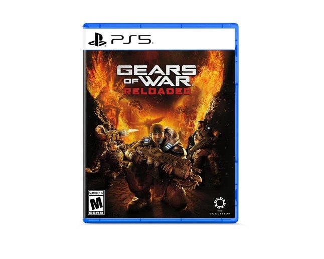 Jogo Gears of War Reloaded, Mídia Física, PS5