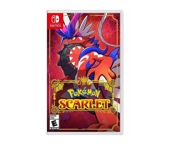 Jogo Pokemon Scarlet, Mídia Física, Switch