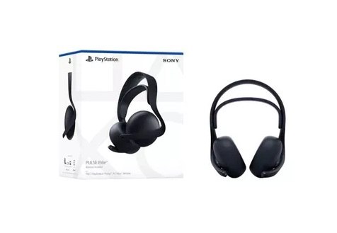 Headset Sem Fio Sony Pulse Elite Midnight Black