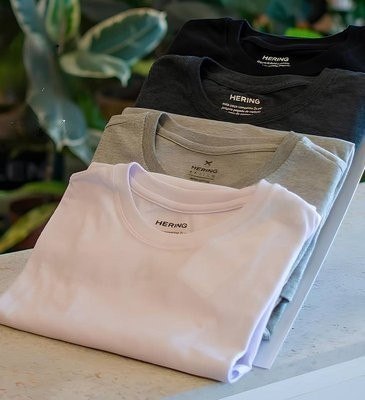 Kit 5 Camisetas Básicas Masculinas Algodão