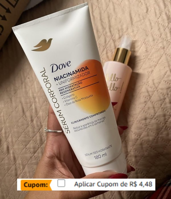 Dove Sérum Hidratante Corporal Niacinamida + Uniformizador 180ml