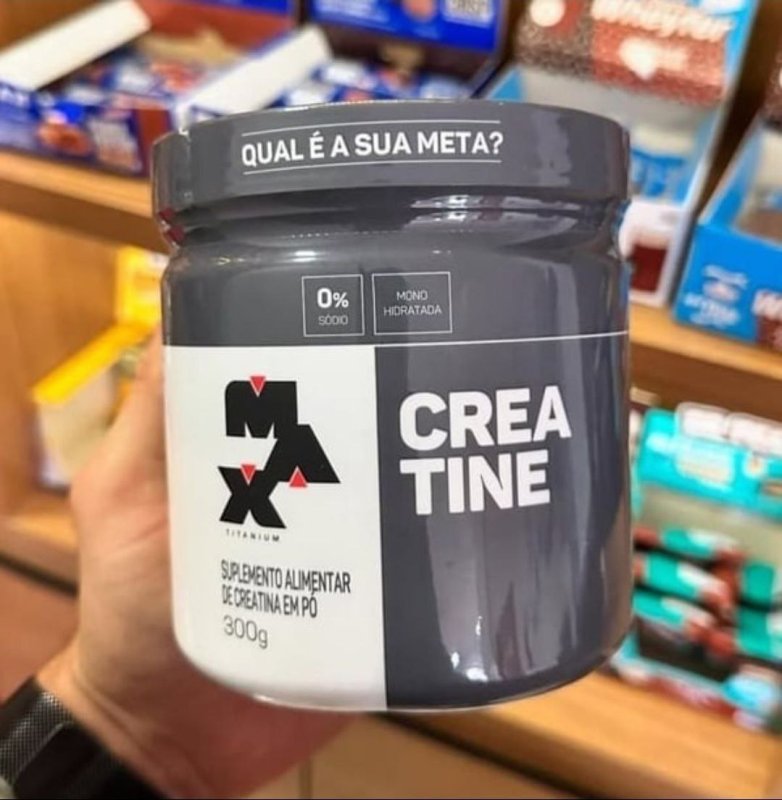 MAX TITANIUM CREATINA 300 GR MONOHIDRATADA