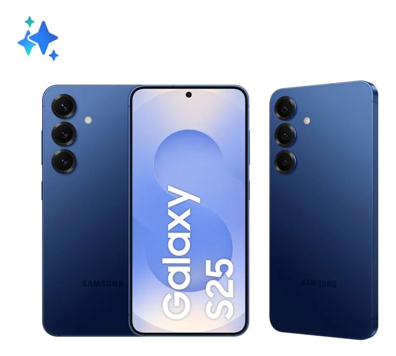 Samsung Galaxy S25 5G - 256GB 12GB RAM - Câmera Tripla - Azul marinho