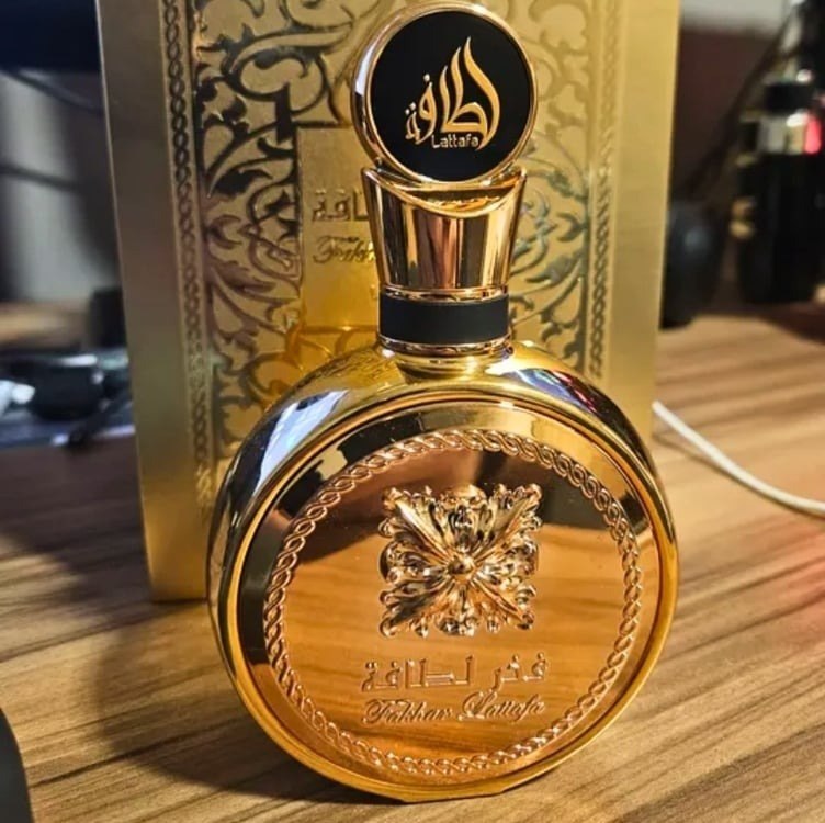 Perfume Árabe Lattafa Fakhar Gold Extrait Eau De Parfum 100ml