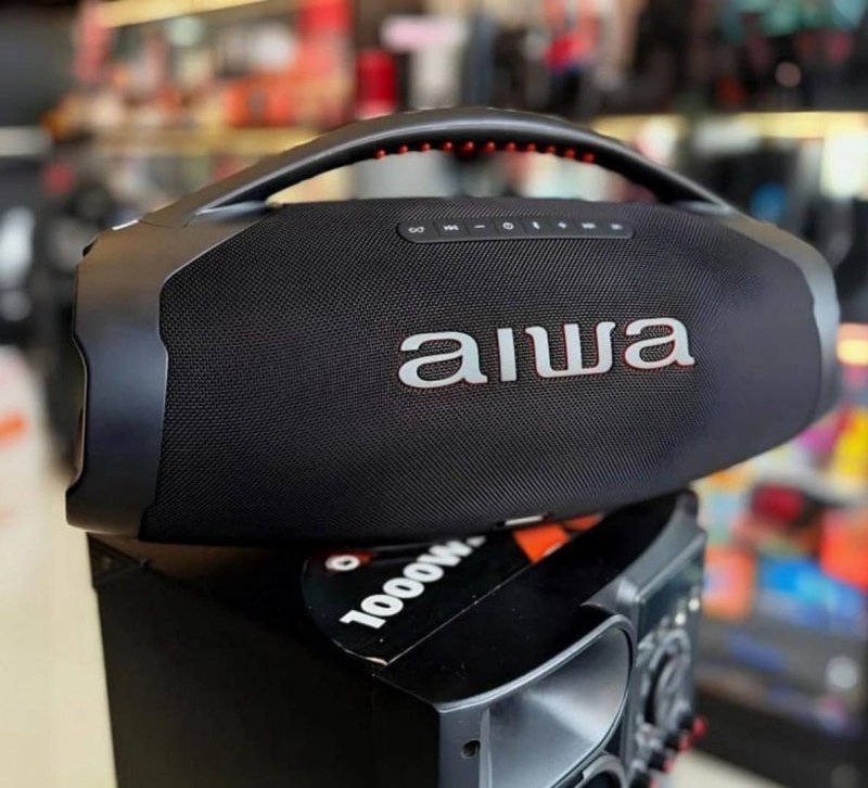 Caixa de Som Boombox Plus AIWA BBS-01-B 200W