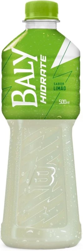 Isotônico Baly Hidrate Limão 500ml Reposição e Refrescância