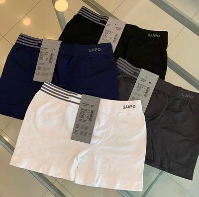 Kit 4 Cuecas Lupo Boxer Poliamida Box Sem Costura Original