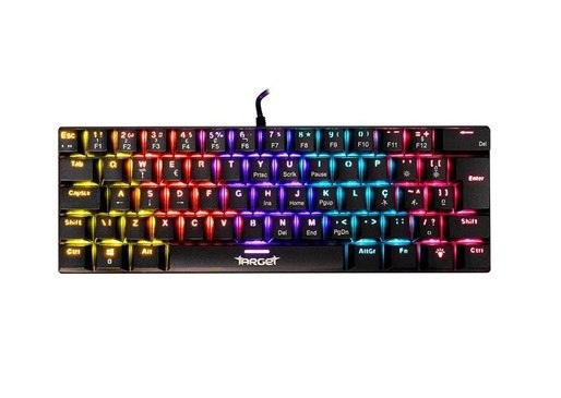 Teclado Mecanico TGT Sherman V3 C1, Rainbow, ABNT2