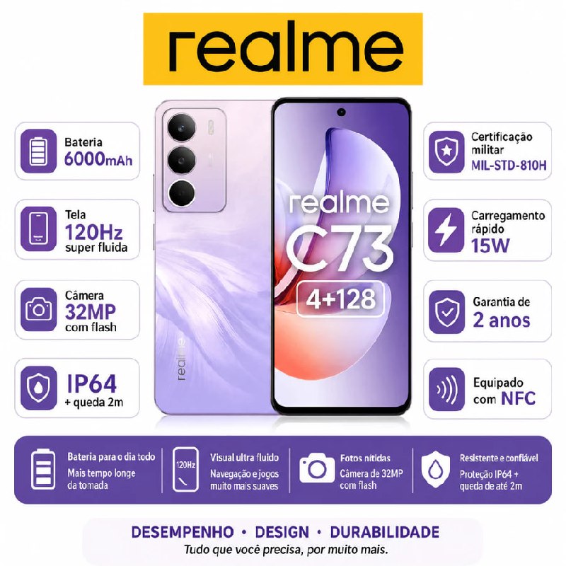realme C73 8+256GB