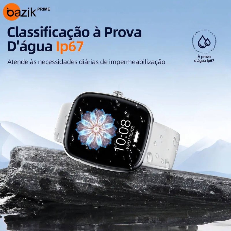 Relógio Inteligente Bazik Prime S35 Ultra Max 47mm