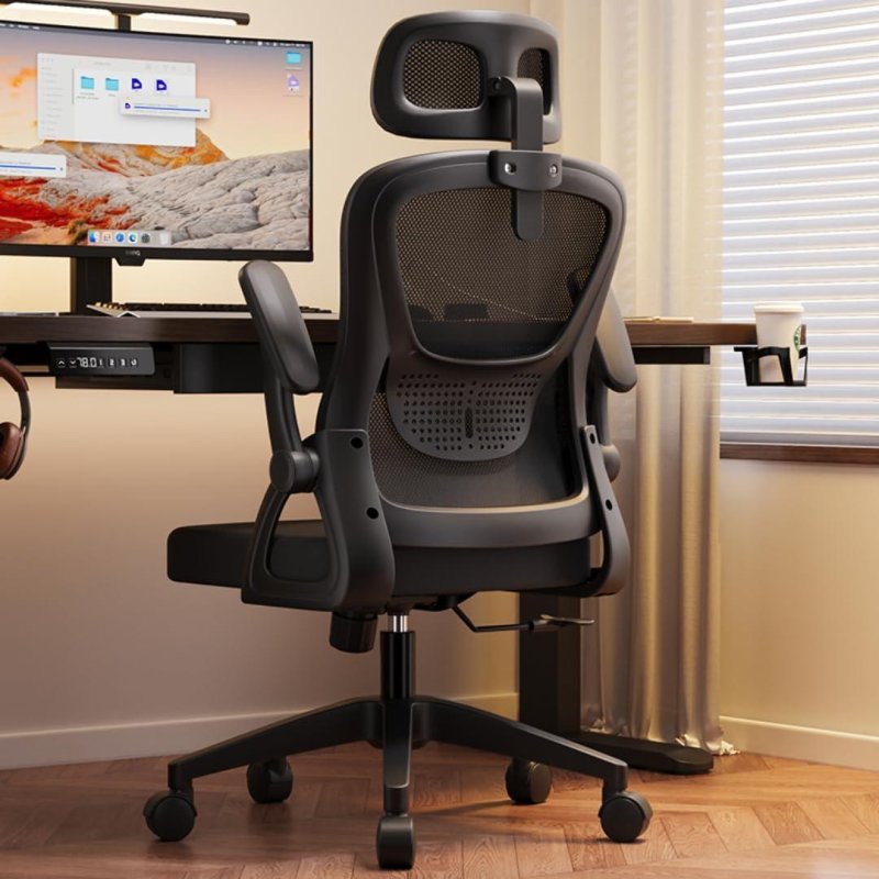 Cadeira de Escritório Astrella Nova Preta Ergonômica