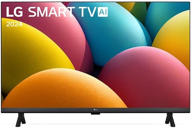LG 32LR600B 32" HD TV com Processador α5 Gen6 AI e Alexa integrado