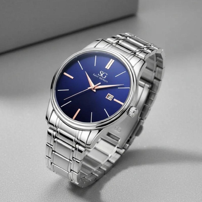 Relógio Masculino Clássico Saint Germain 42mm