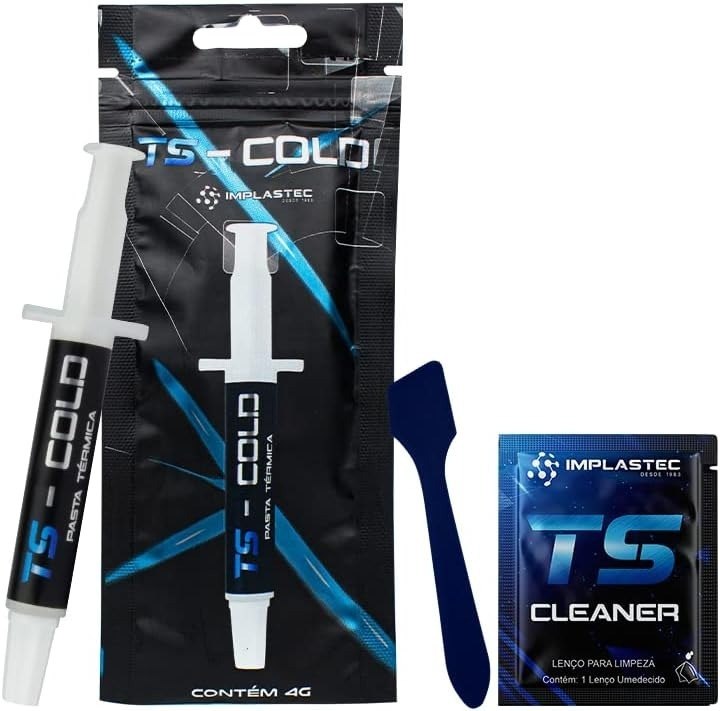 Pasta Térmica TS - Cold 10,5 W/MK, Seringa 4G