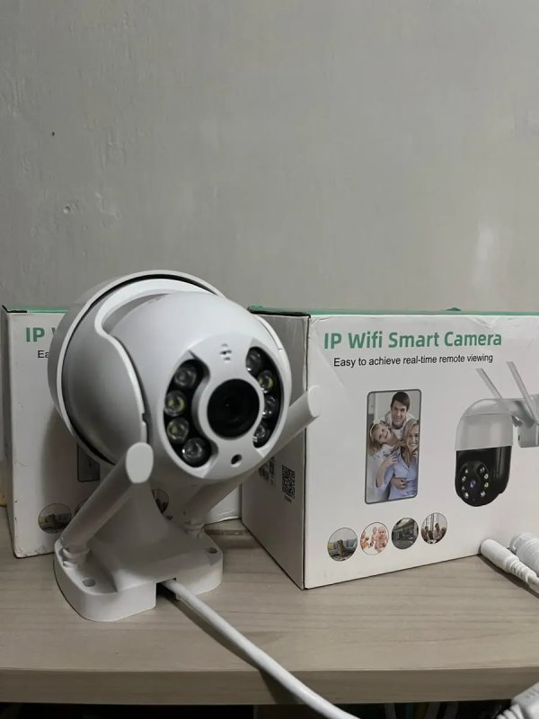 Kit 2 Câmeras de Segurança IP Interna e Externa WiFi iCSee