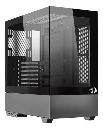 Gabinete Gamer Redragon Reflect Pro Preto Vidro Mid Tower
