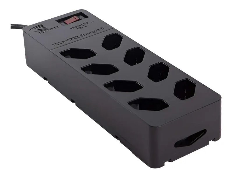 Filtro de linha Iclamper 8 tomadas