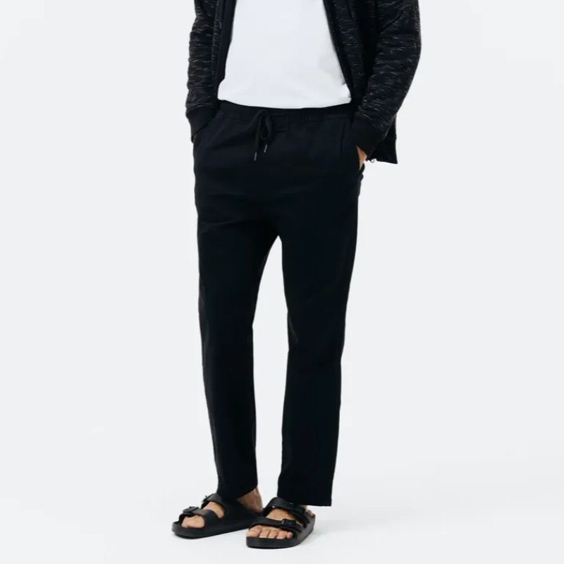 Calça Em Sarja Masculina Jogger Hering